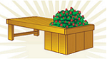 Relax and smell the flowers on this easy-to-build planter bench!