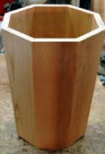 8-Sided Tapered Cedar Planter