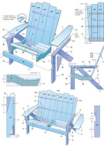 Adirondack Loveseat And Chair Plans
