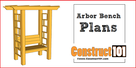 arbor bench plans