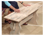 How to Make a Weathered Wood Bench