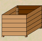 Stackable Wood Bin