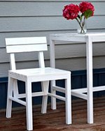 Harriet Outdoor Dining Chair for Small Modern Spaces