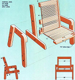 Cedar Patio Chair Plans