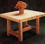 Cedar Patio Table Plans