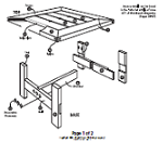 Folding Patio Table Plans