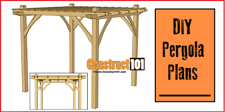 free DIY pergola plans