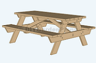 How to Build a Wooden Picnic Table