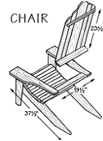 Adirondack Chair (Page 2) Plans for Cape Cod, Folding, and ...