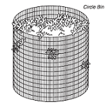 Wire Mesh Composting Bins