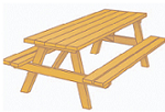 YellaWood Picnic Table