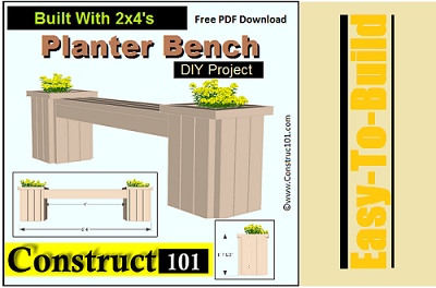 planter bench plans