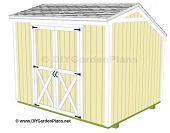 salt box shed plans